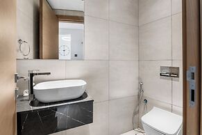 Waves - Stylish 1BR in JVC with Balcony & Pool