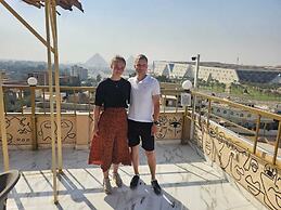 Topview Pyramids And Museum