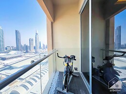 Luxury 1bedroom Balcony & View at the Dubai Mall