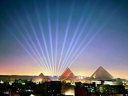 Pyramids sun temple view Inn