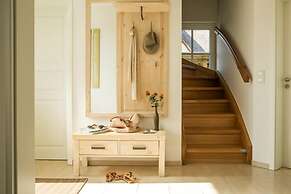 Reetdachhaus am Bodden mit Sauna