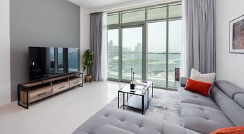 Elegant 2BR Emaar Beachfront Retreat