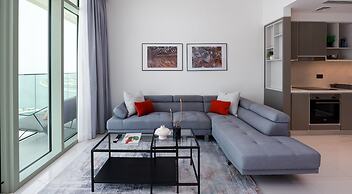 Elegant 2BR Emaar Beachfront Retreat