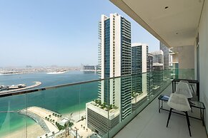 Elegant 2BR Emaar Beachfront Retreat