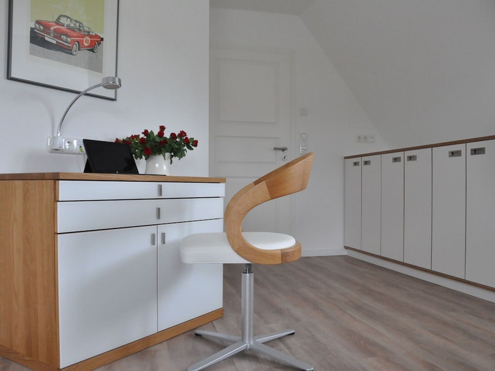 Reetdachhaus am Bodden mit Sauna