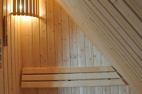 Reetdachhaus am Bodden mit Sauna