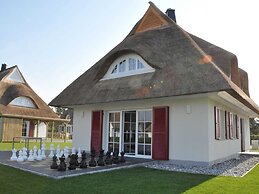 Reetdachhaus am Bodden mit Sauna