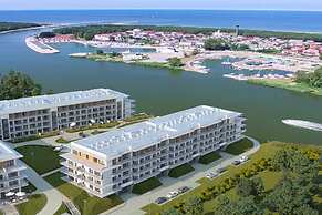 Apartment mit Blick auf den Fluss, Pool, Sauna