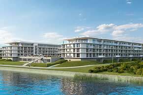 Apartment mit Blick auf den Fluss, Pool, Sauna