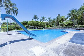 New house with pool and grill area