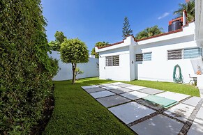New house with pool and grill area