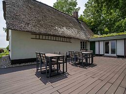 Reetgedecktes Ferienhaus in Westerhever mit Sauna
