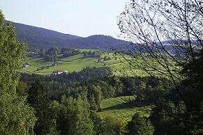 Blockhaus in Rinchnach mit Panoramablick