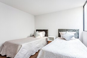 2BR Roma Norte - Parking, Sleeps 6 - Internet