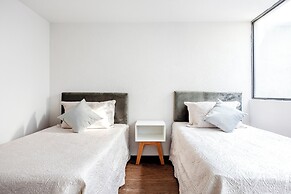 2BR Roma Norte - Parking, Sleeps 6 - Internet