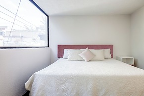 2BR Roma Norte - Parking, Sleeps 6 - Internet