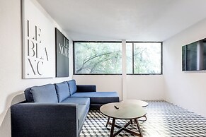 2BR Roma Norte - Parking, Sleeps 6 - Internet