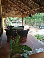 La casa de piedra y colores