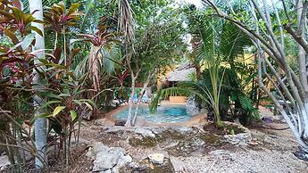 La casa de piedra y colores