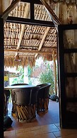La casa de piedra y colores