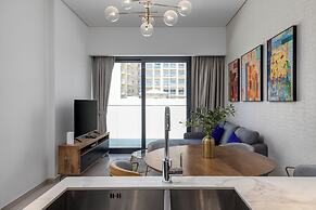Waves - Tranquil Living 2BR Apt in JVC with City Views