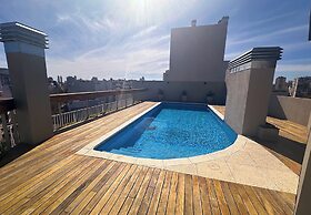 RentUp - Palermo · estudio con balcón y piscina & terraza