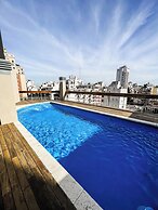 RentUp - Palermo · estudio con balcón y piscina & terraza