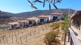 Cabañas hermosa vista Oceano-Montaña