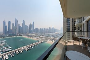 Modern 2BR Emaar Beachfront w Pvt Beach Access