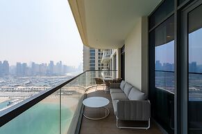 Modern 2BR Emaar Beachfront w Pvt Beach Access