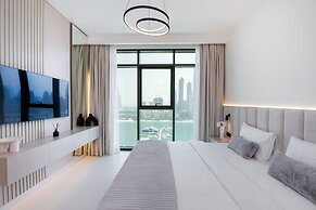 Modern 2BR Emaar Beachfront w Pvt Beach Access