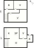 8 Person Holiday Home in Romo