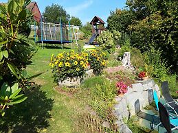 Roomy Apartment in Lichtenhain With Pond