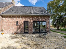 Spacious Holiday Home With Pond in Poperinge