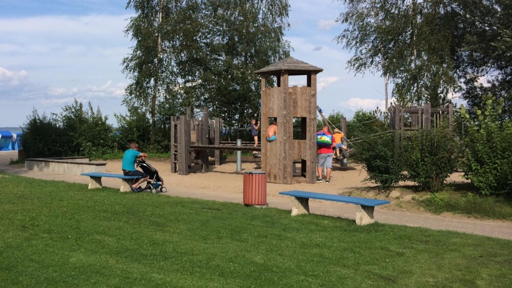 Unterkunft in Monkebude mit Eigenem Garten