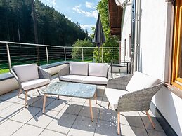 Spacious Apartment With Balcony