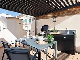 Penthouse in Barcelona With Large Terrace