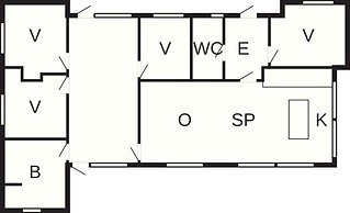 12 Person Holiday Home in Vaeggerlose