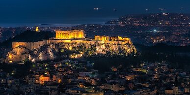 Skyfall Penthouse with Acropolis View