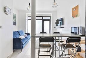 Bright Apartment - 1br/4p - Gare