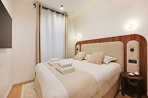 Chic Apartment - 1br/4p -ac- Marais/vosges