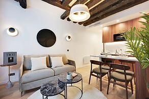 Chic Apartment - 1br/4p -ac- Marais/vosges