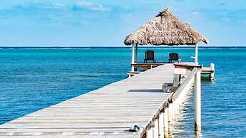 Beachfront Villa With Long Private Pier and Pool
