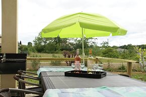 Chic Holiday Home in Pradons With Swimming Pool
