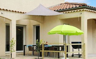 Chic Holiday Home in Pradons With Swimming Pool