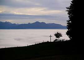 Tolles Bauernhaus im Allgaeu mit Alpenblick
