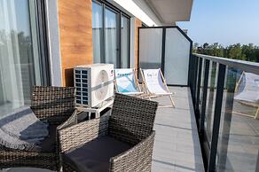 Apartment Overlooking the River, Sauna, Dziwnow