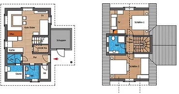 Semi-detached Houses, Turf House