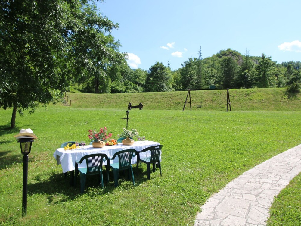 Property With Swimming Pool, Spacious Garden, Private Terrace and View
