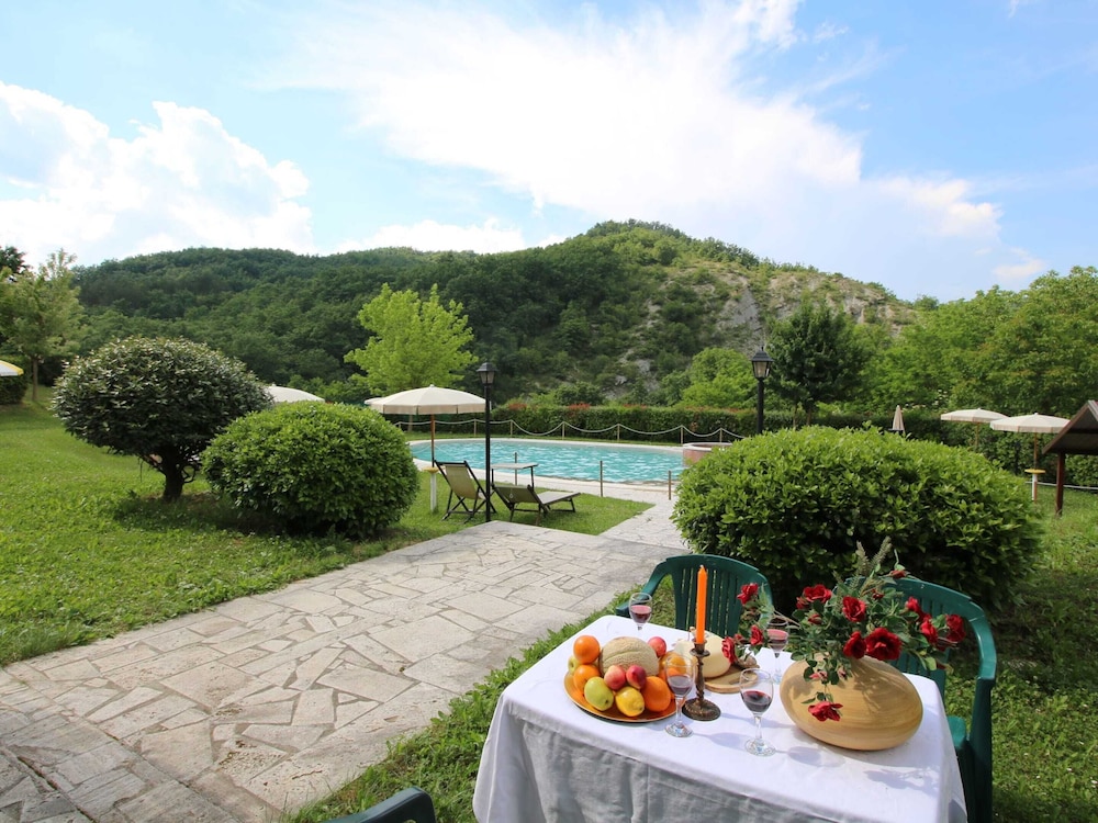 Property With Swimming Pool, Spacious Garden, Private Terrace and View